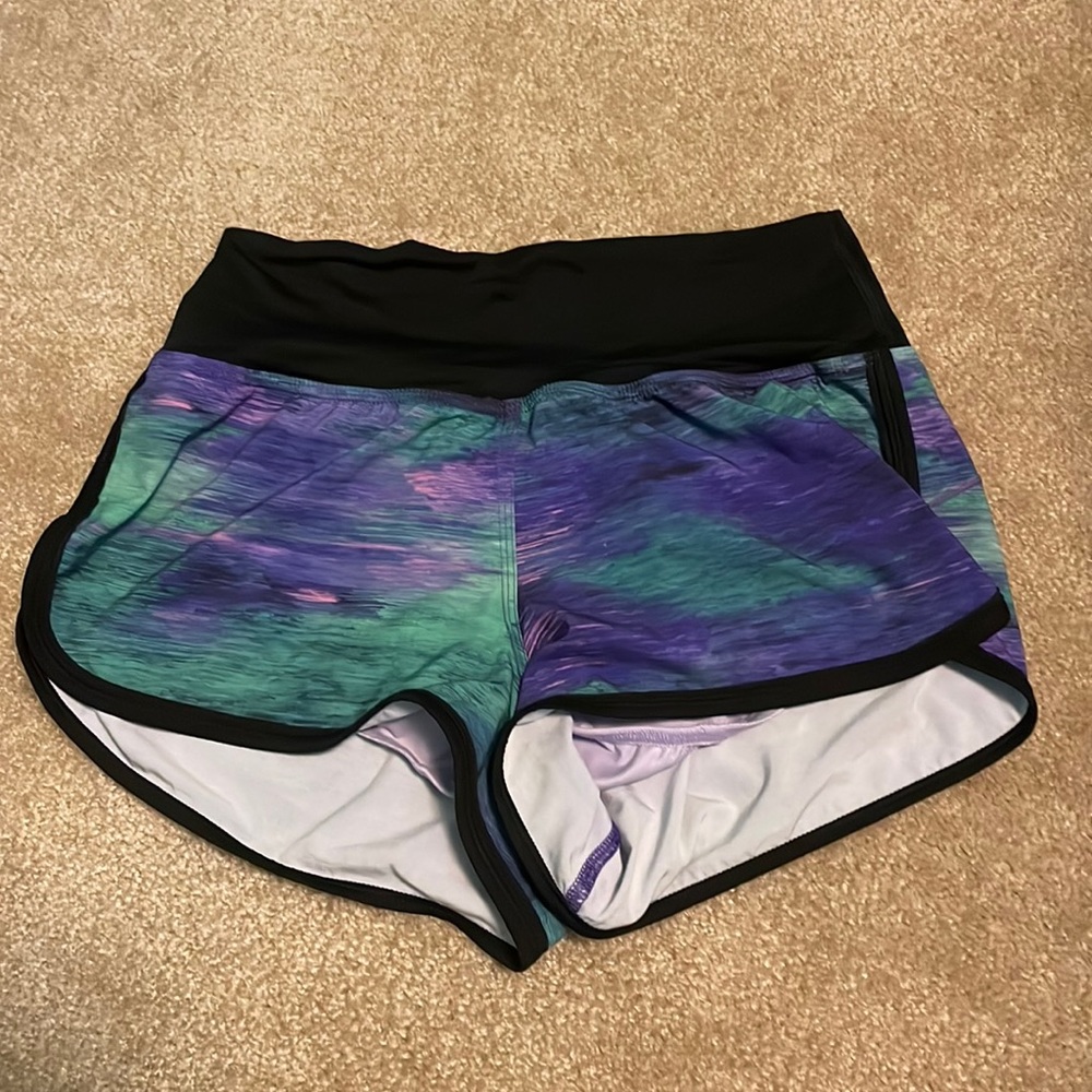 Multi colored LuLulemon shorts